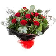Six Long Stemmed Deluxe Red Roses