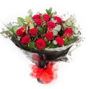 Dozen Long Stemmed Deluxe Red Roses